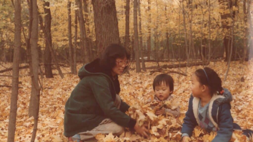 "I Regret Being a Mom" and My Banana Bread Recipe. 1 my mother, my brother, and me