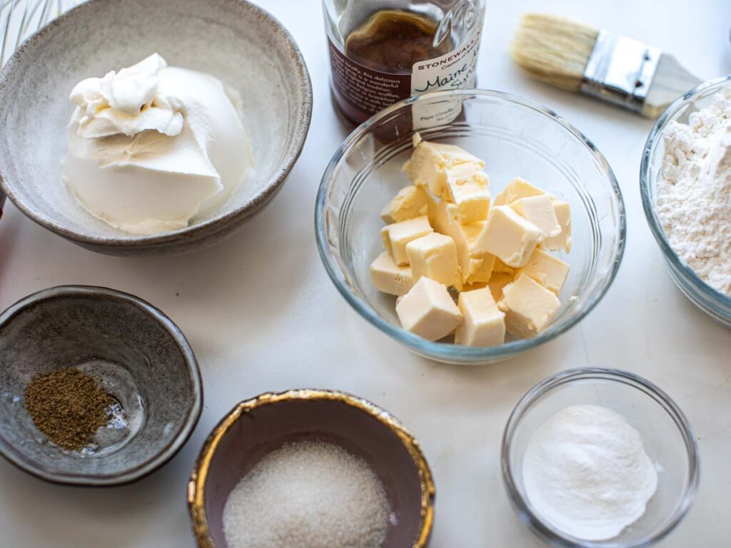 ingredients-for-vegan-blueberry-cobble