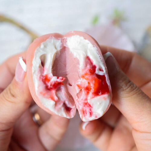 pink-mochi-cut-in-half-to-reveal-filling