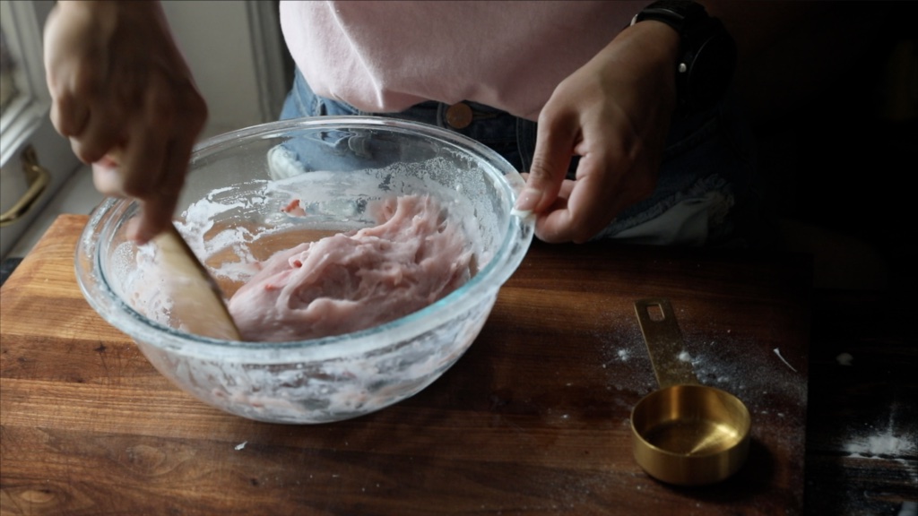 Strawberry Mochi Making Part 2