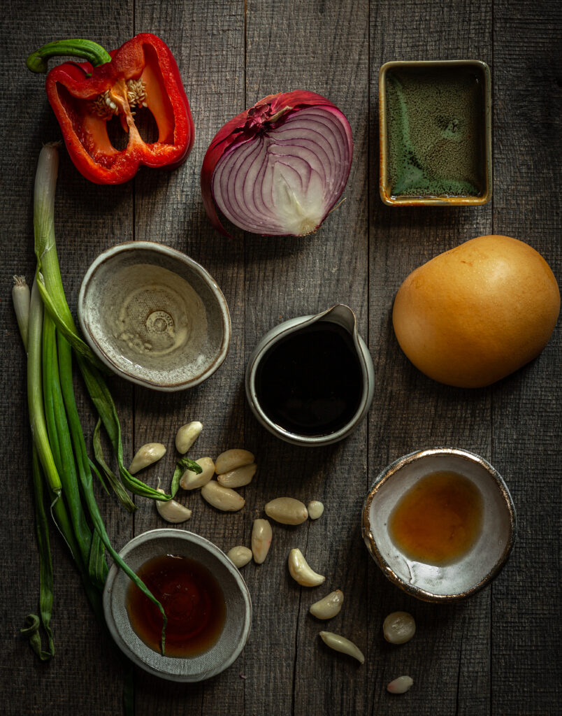 ingredients for korean bbq sauce recipe
