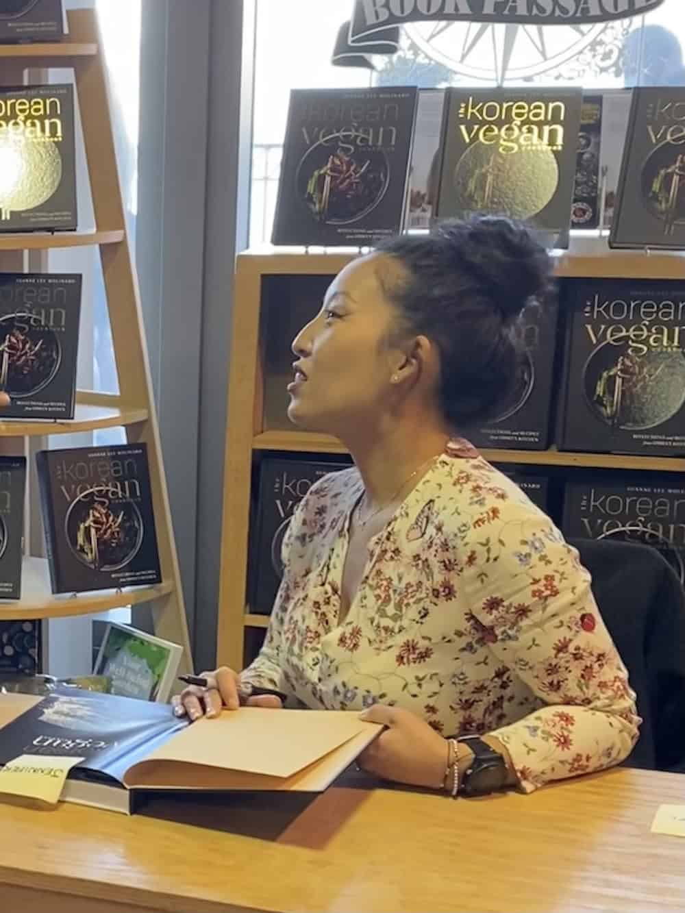 Joanne Signing Books in San Francisco