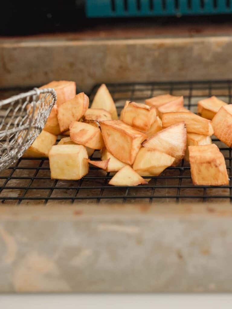 fried korean sweet potatoes