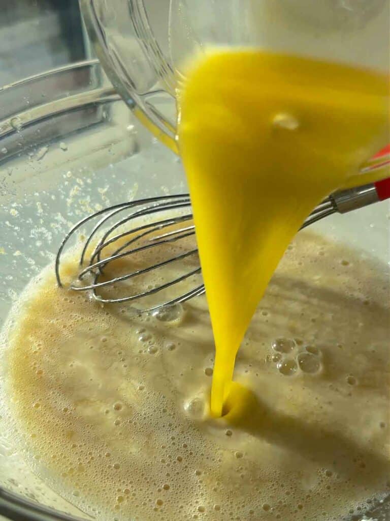 melted butter